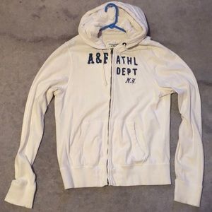 White Abercrombie Sweater